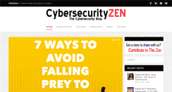 Desktop Screenshot of cybersecurityzen.com
